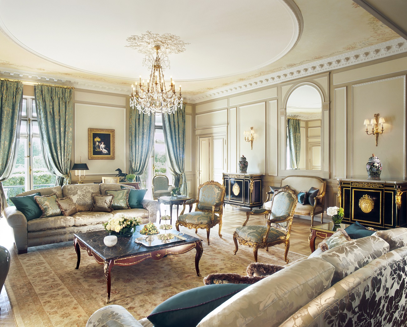 Presidential Suite at Le Meurice hotel