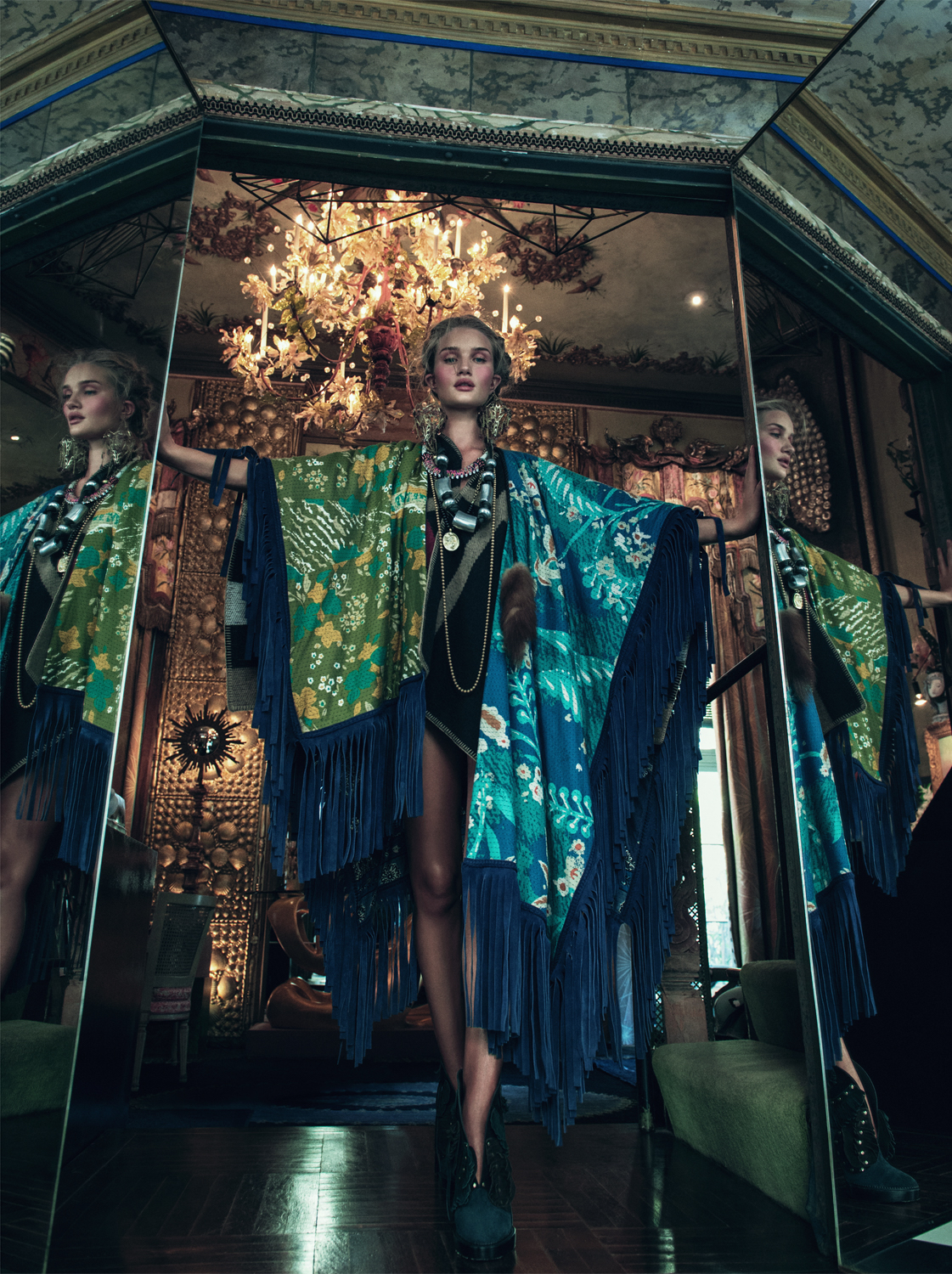 Rosie Huntington-Whiteley for Vogue Korea November 2015