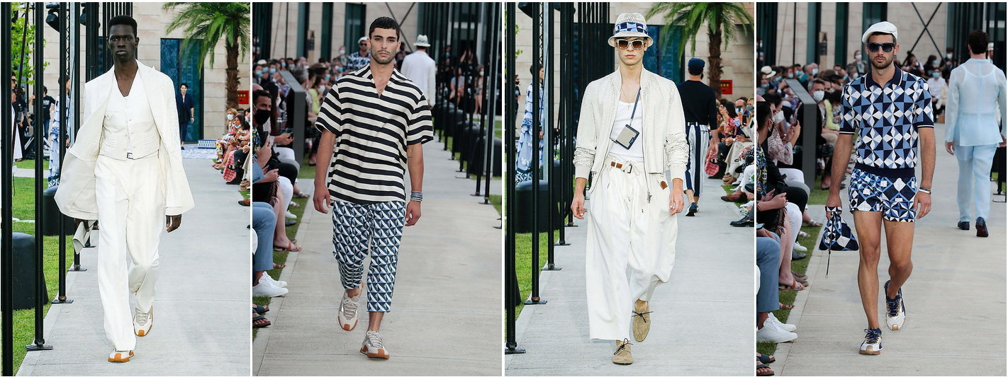 Dolce & Gabbana Spring 2021 Men's Fashion ShowFashionela