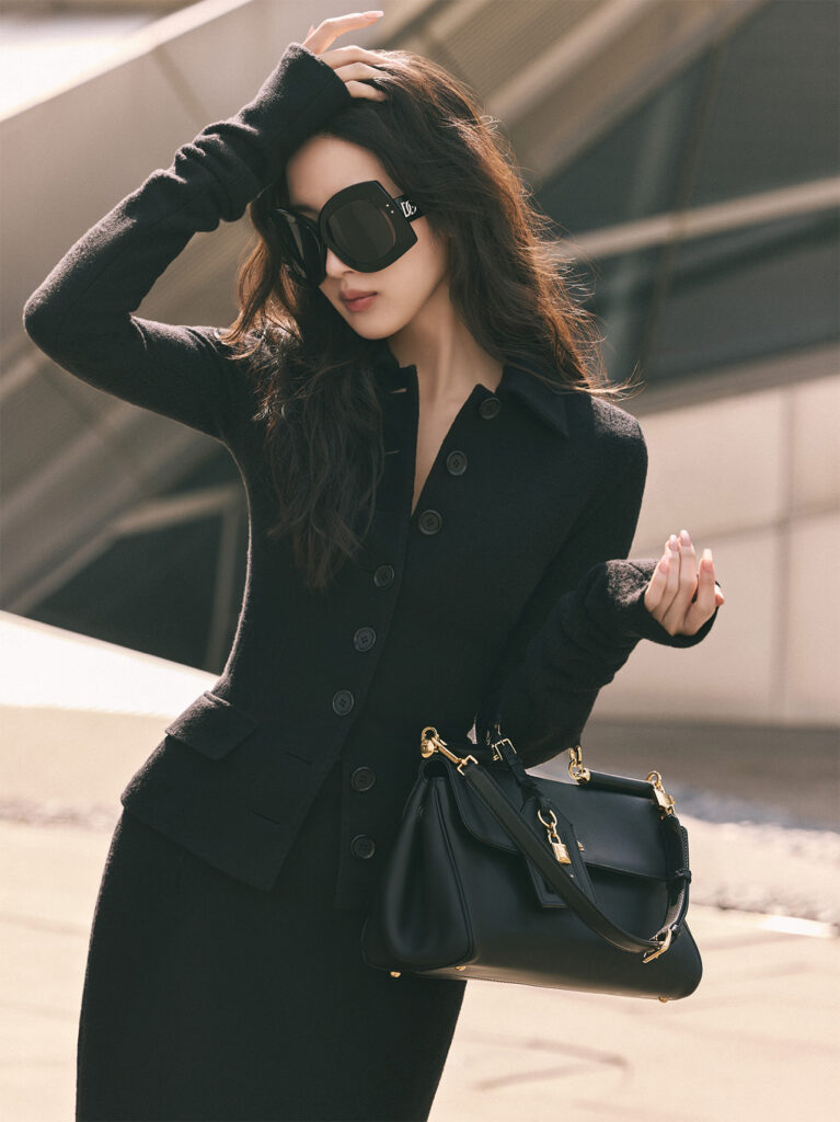 Dolce and Gabbana Fall 2025 campaign featuring Mun Ka-young